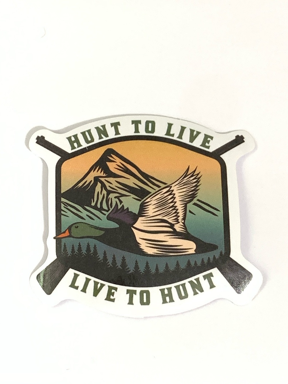 Duck Hunting Vinyl Sticker